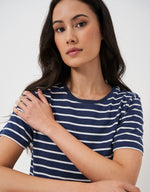 An image of the Crew Clothing Breton T-Shirt