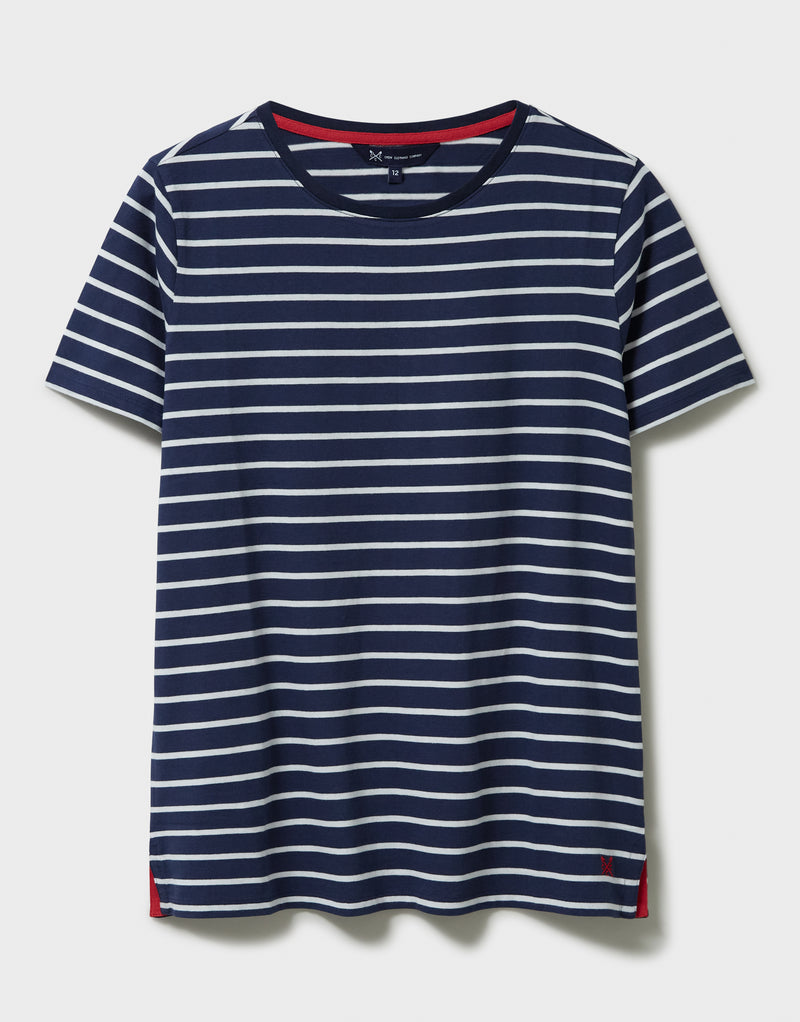 An image of the Crew Clothing Breton T-Shirt