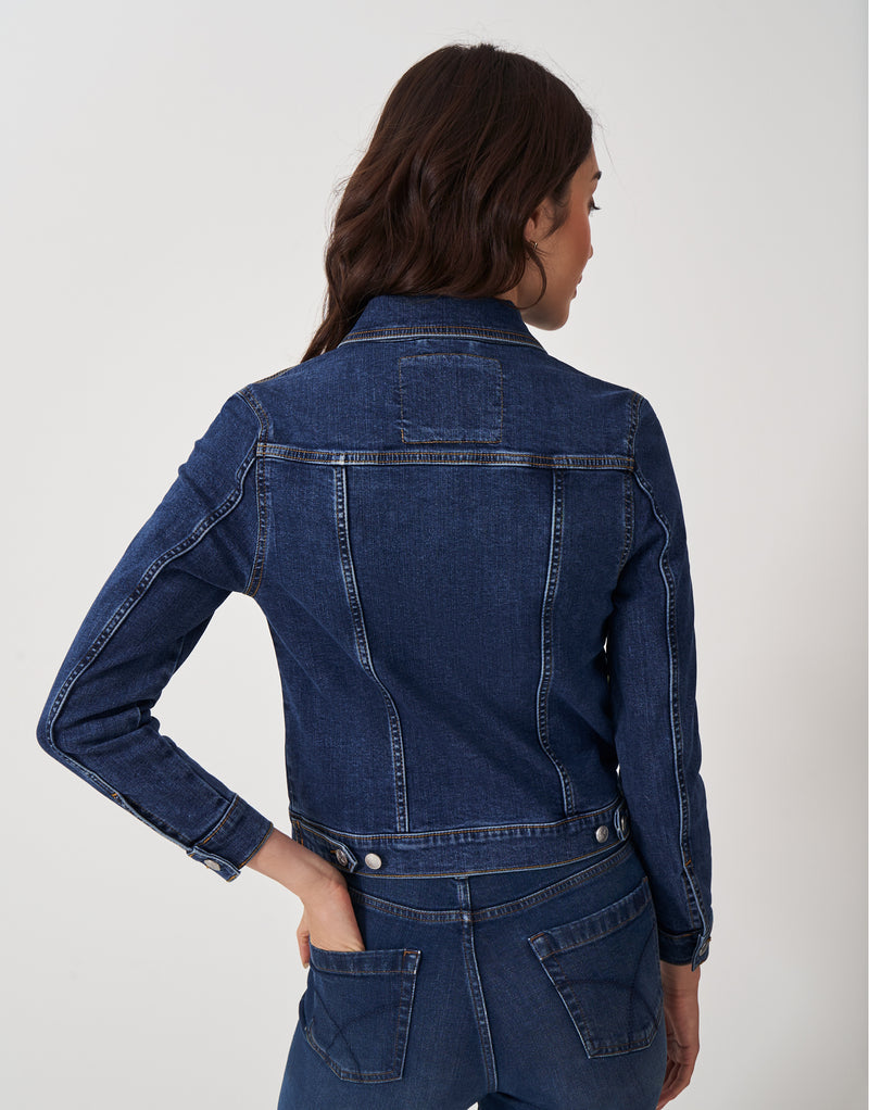 An image of the Crew Clothing Denim Western Jacket