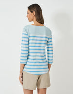 An image of the Crew Clothing Essential Breton Top