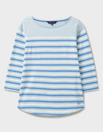 An image of the Crew Clothing Essential Breton Top