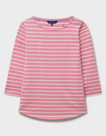 An image of the Crew Clothing Essential Breton Top