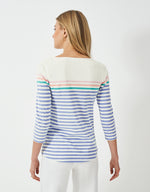 An image of the Crew Clothing Essential Breton Top