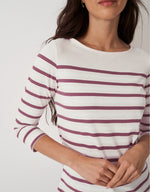 An image of the Crew Clothing Essential Breton Top