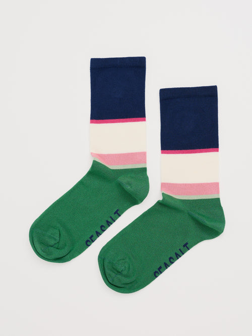 An image of the Seasalt Womens Sailor Socks Variation Maritime Mix