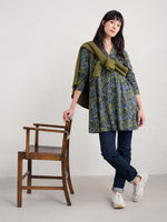 An image of the Seasalt Wreathe Tunic in Pressed Fern Maritime.