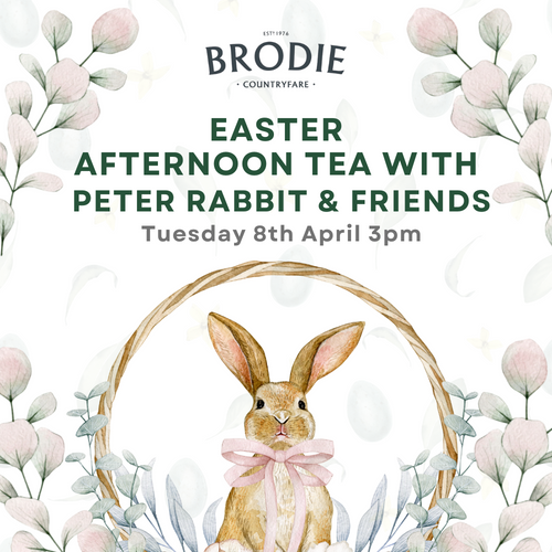 An image of the Brodie Countryfare Easter Afternoon Tea Ticket