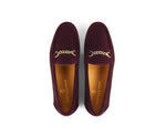 An image of the Fairfax & Favor Apsley Loafer in Plum.