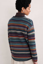 An image of the Seasalt Fruity Jumper II in Ripple Marks Galley Mix.