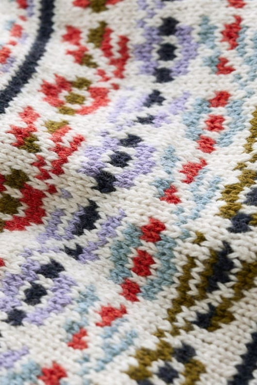 An image of the Seasalt Stitch Work Jumper in Tapestries Chalk Multi.