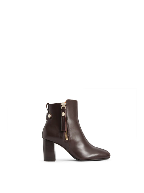 An image of the Fairfax & Favor Oakham Waterproof Ankle Boots in Mahogany Leather.