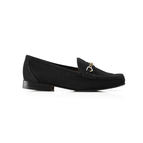 An image of the Fairfax & Favor Apsley Loafers in Black.