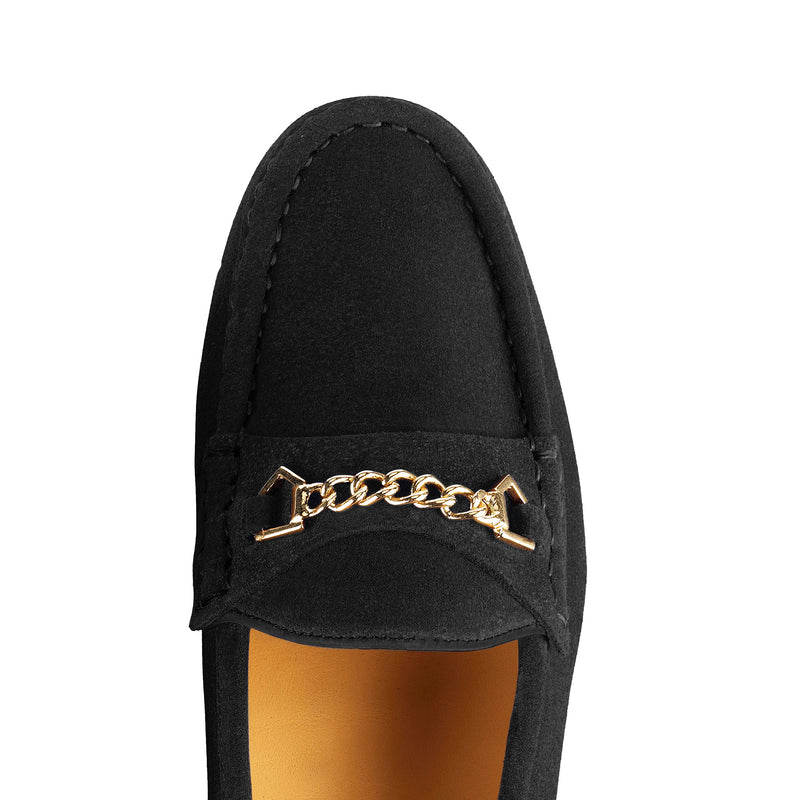 An image of the Fairfax & Favor Apsley Loafers in Black.