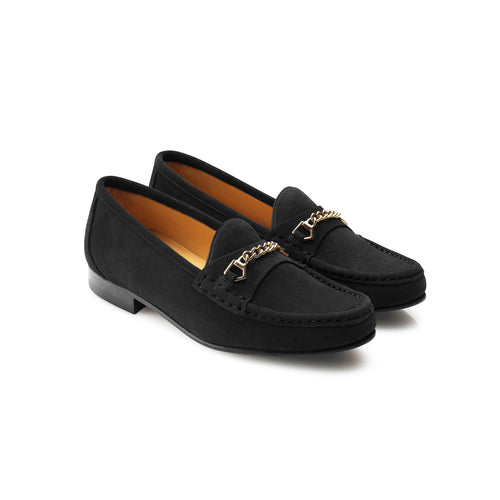 An image of the Fairfax & Favor Apsley Loafers in Black.