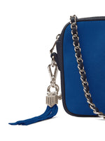 An image of the Fairfax & Favor Finsbury Bag in Porto Blue.