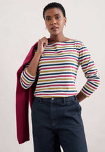 An image of the Seasalt Sailor Top in Multi.