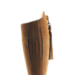 An image of the Fairfax & Favor Regina Flat Boots in Tan.