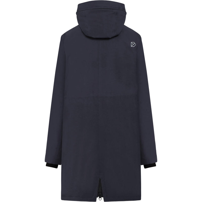 An image of the Didriksons Fia Parka in Dark Night Blue.