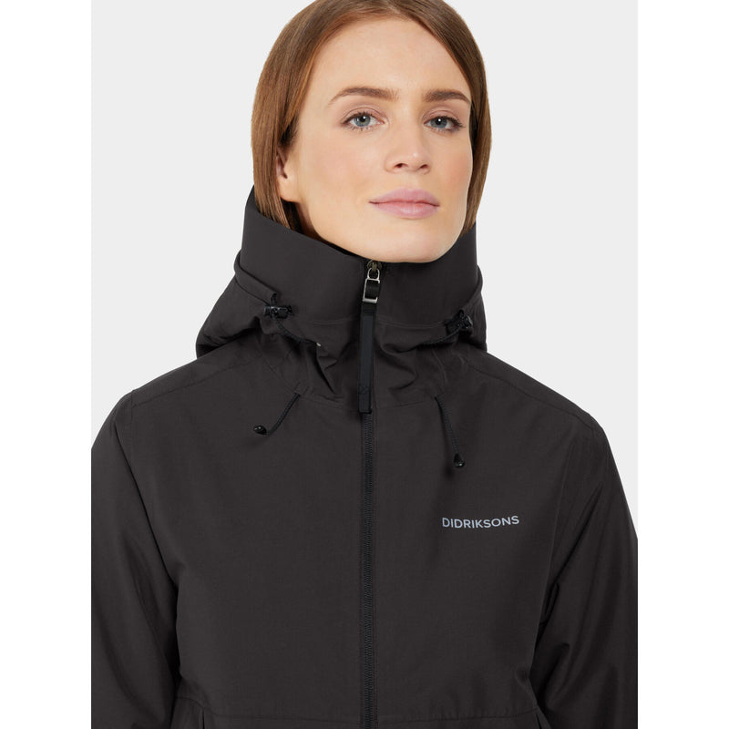 An image of the Didriksons Jennie Jacket in Black.