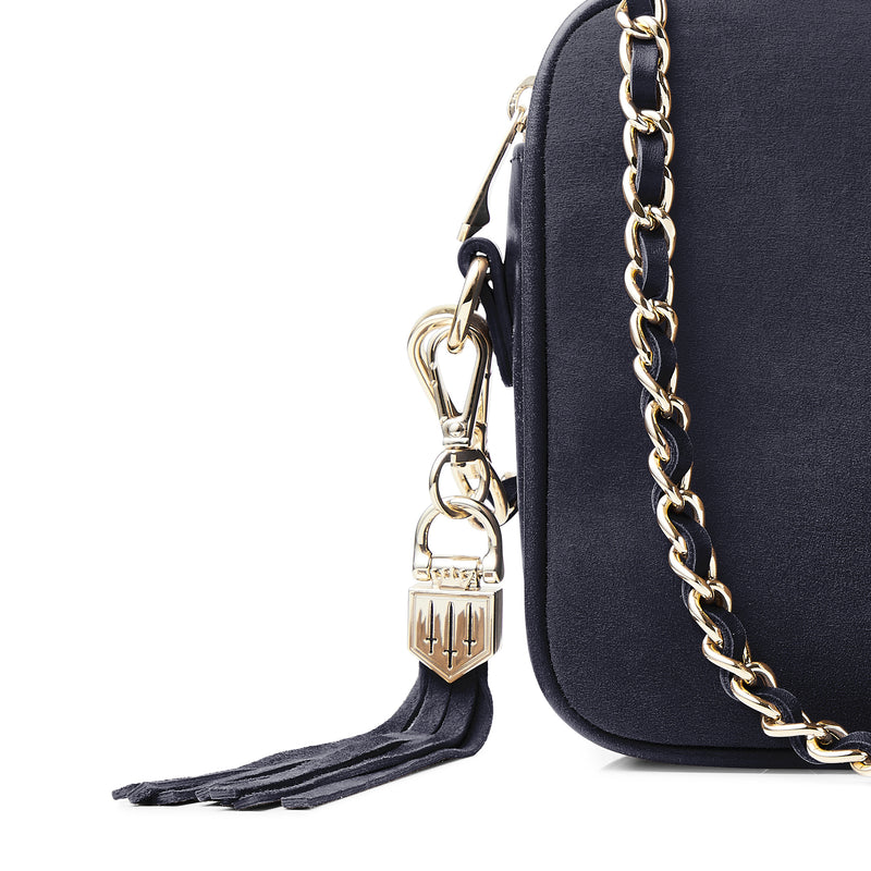 An image of the Fairfax & Favor Finsbury Bag in Navy.