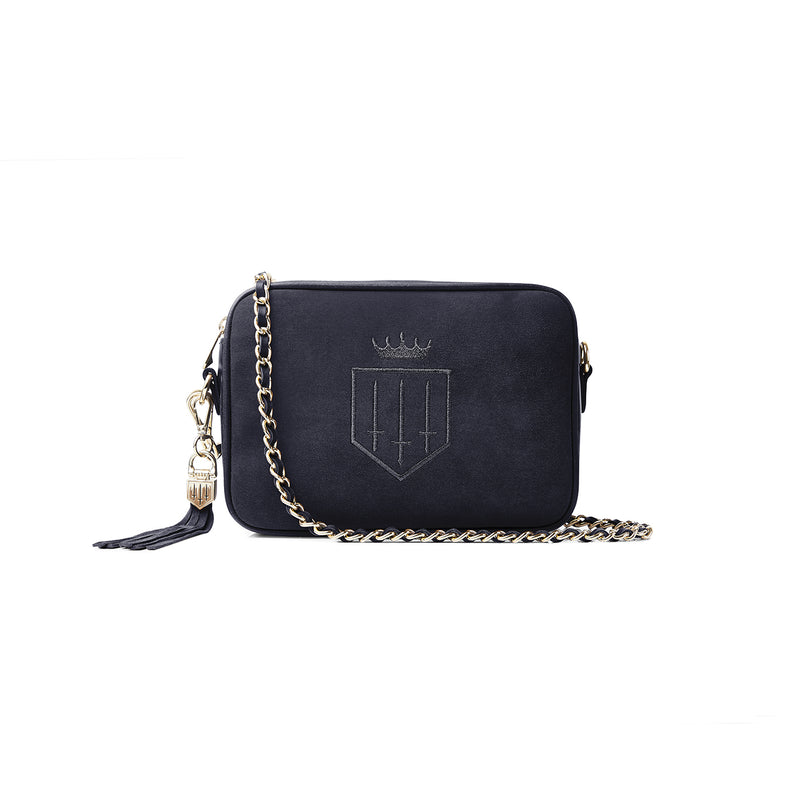 An image of the Fairfax & Favor Finsbury Bag in Navy.