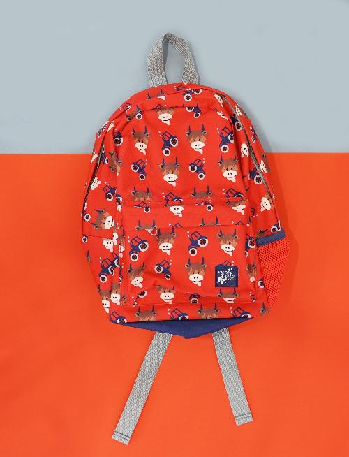 An image of the Blade & Rose Highland Cow Rucksack.