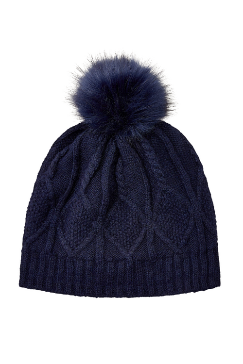 An image of the Ariat Kelston Beanie in Navy Eclipse.