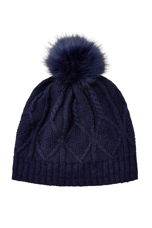 An image of the Ariat Kelston Beanie in Navy Eclipse.