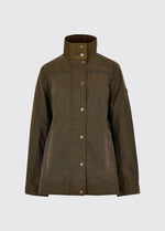 An image of the Dubarry Mountrath Waxed Jacket in Fennel.