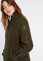 An image of the Dubarry Mountrath Waxed Jacket in Fennel.