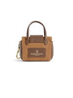 Fairfax & Favor Mini Windsor Shopping Tote in Tan Suede.