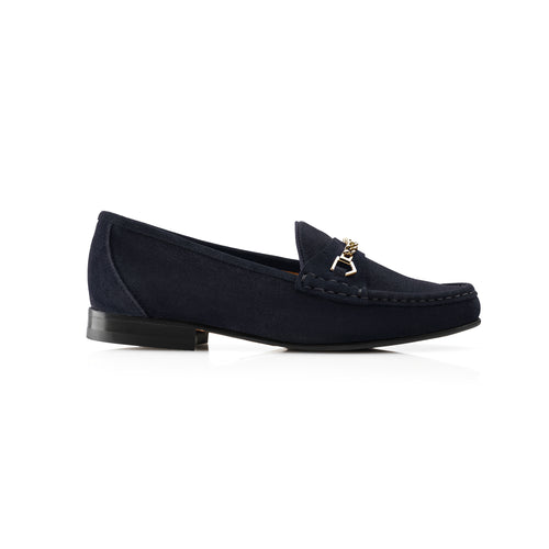 An image of the Fairfax & Favor Apsley Loafer in Navy.