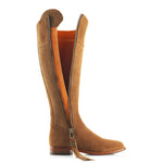 An image of the Fairfax & Favor Regina Flat Boots in Tan.