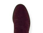 An image of the Fairfax & Favor Regina Flat Boots in Plum.