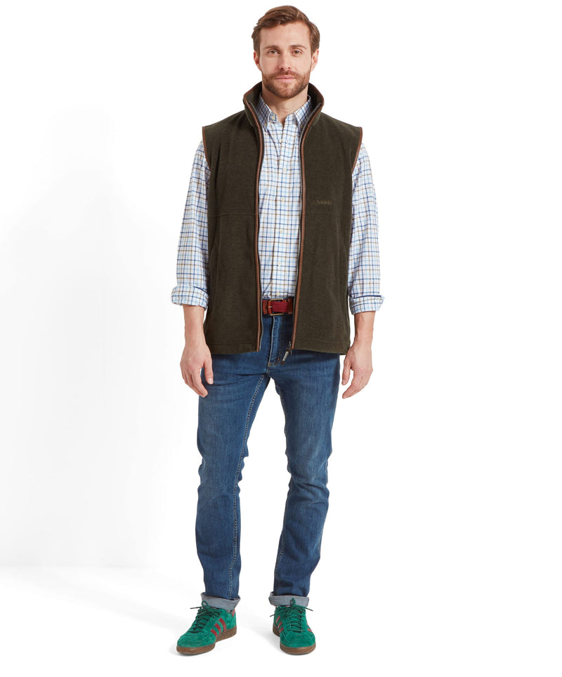 An image of the Schoffel Oakham Fleece Gilet