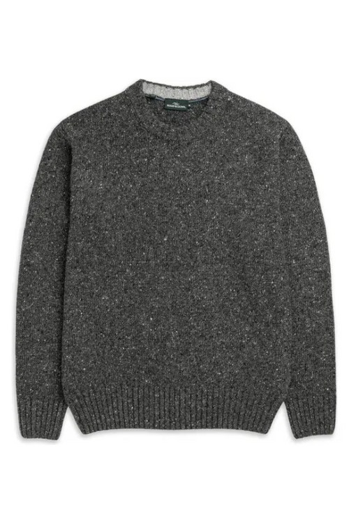 An image of the Rodd & Gunn Cox Road Knit in Tarmac.