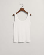 An image of the Gant Slim Ribbed Tank Top