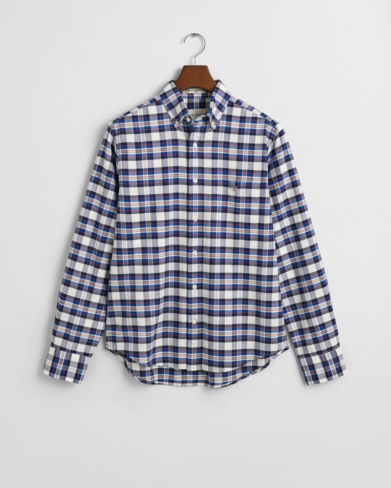 An image of the Gant Regular Fit Classic Oxford Check Shirt