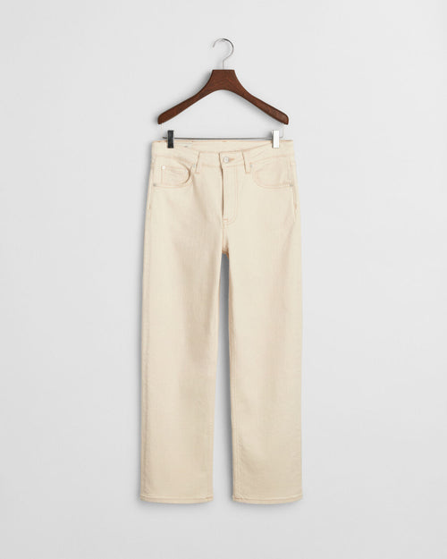 An image of the Gant Ecru Straight Leg Jeans