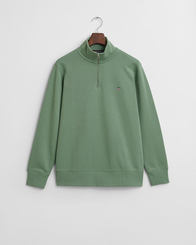 An image of the Gant Shield Half Zip Sweatshirt