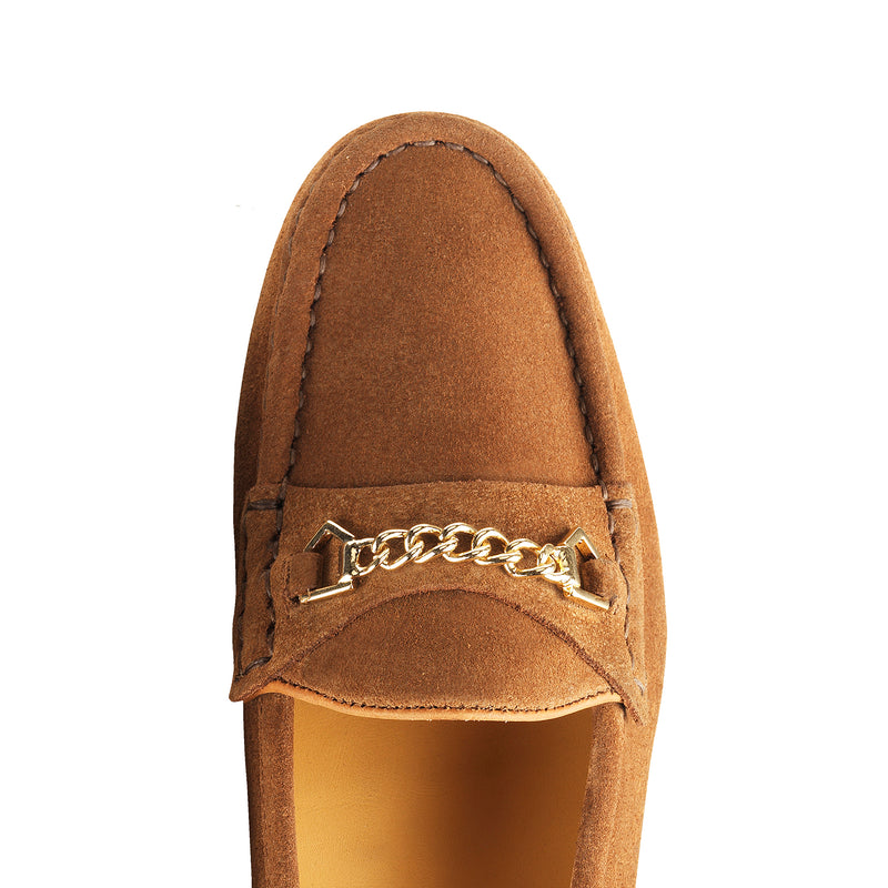 An image of the Fairfax & Favor Apsley Loafers in Tan.